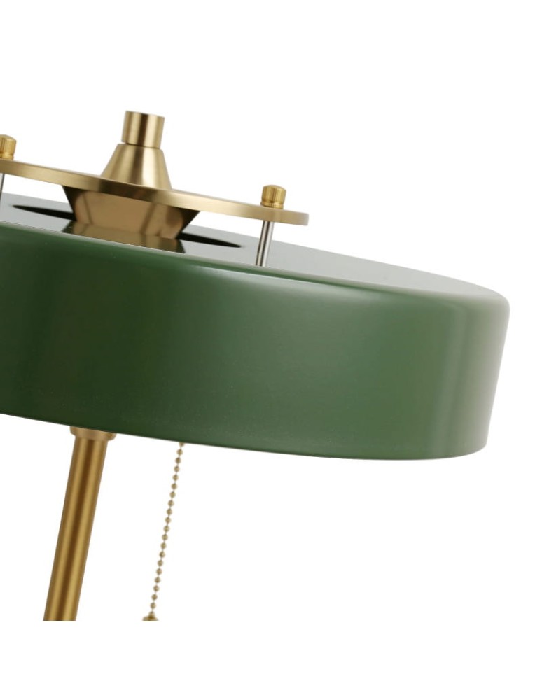 Abruzzo Lampka Biurkowa Bankierka Zielona Banquero 3xE27 ABR-BAQUERO