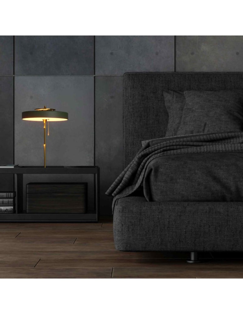 Abruzzo Lampka Biurkowa Bankierka Zielona Banquero 3xE27 ABR-BAQUERO