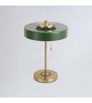 Abruzzo Lampka Biurkowa Bankierka Zielona Banquero 3xE27 ABR-BAQUERO