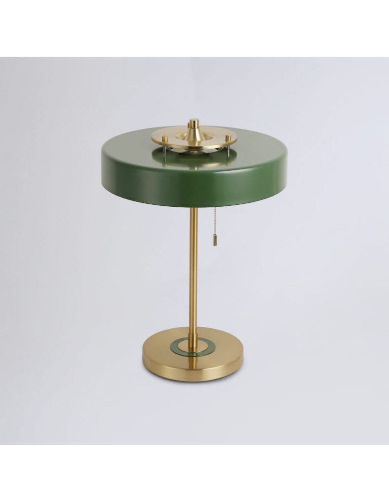 Abruzzo Lampka Biurkowa Bankierka Zielona Banquero 3xE27 ABR-BAQUERO