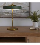 Abruzzo Lampka Biurkowa Bankierka Zielona Banquero 3xE27 ABR-BAQUERO