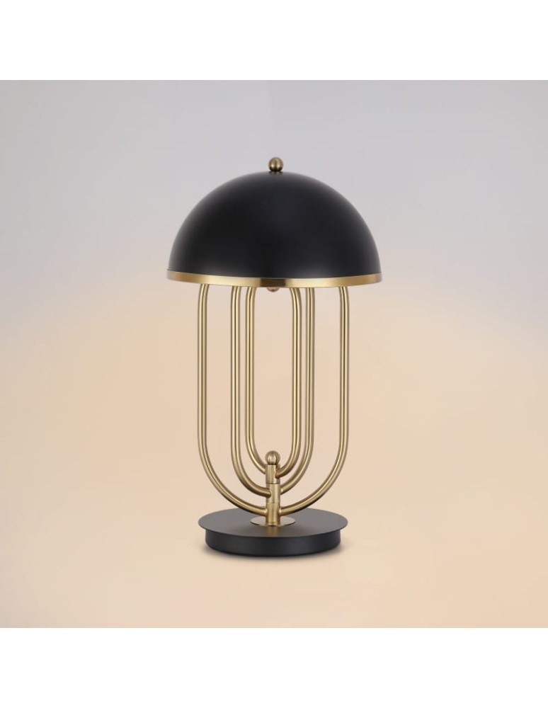 Abruzzo Lampka Biurkowa Bankierka Zielona Monza 2x E27 ABR-MONZA