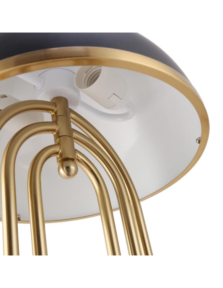 Abruzzo Lampka Biurkowa Bankierka Zielona Monza 2x E27 ABR-MONZA