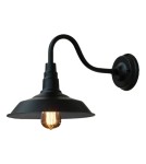 Wall lamps - Abruzzo Retro loft wall lamp Black E27 Gloria ABR-KRI-E27-B - product 1
