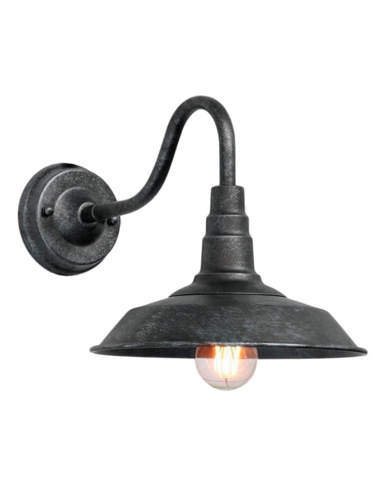 Wall lamps - Abruzzo Retro loft steel wall lamp E27 Gloria ABR-KRI-E27-G - product kolory-swiatla.pl 1