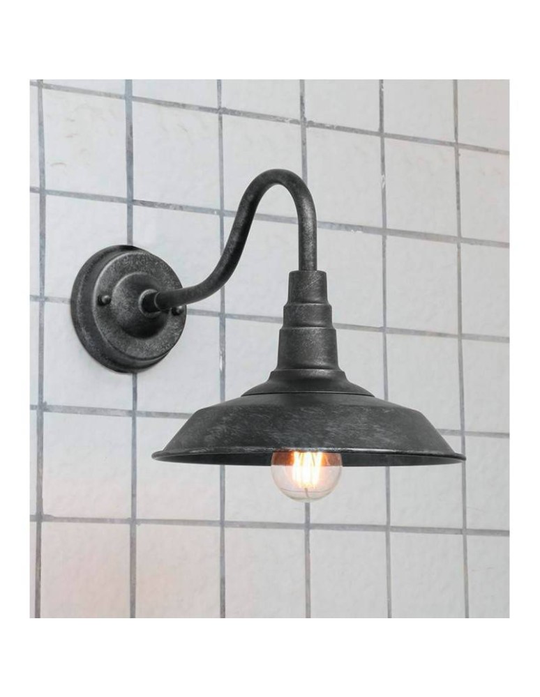 Wall lamps - Abruzzo Retro loft steel wall lamp E27 Gloria ABR-KRI-E27-G - product kolory-swiatla.pl 5