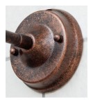 Wall lamps - Abruzzo Retro loft wall lamp Brown E27 Gloria ABR-KRI-E27-BRONZ - product 2