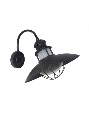 Abruzzo Retro loft outdoor wall lamp Black E27 Gloria ABR-KRIZ-E27-B