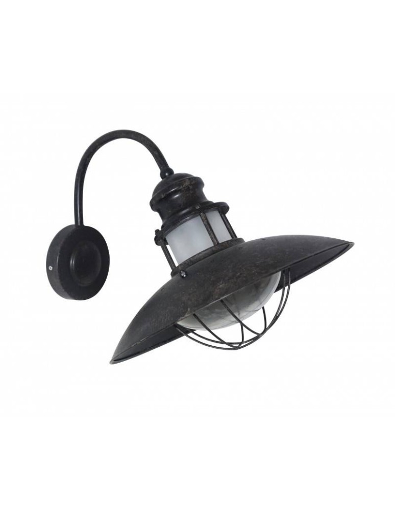 Outdoor wall lamps - Abruzzo Retro loft outdoor wall lamp Black E27 Gloria ABR-KRIZ-E27-B - product kolory-swiatla.pl 1