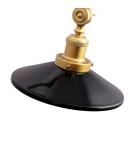 Wall lamps - Abruzzo Retro adjustable wall lamp Black and Gold Gloria ABR-KRNW-GB - product 4