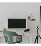 Abruzzo Kinkiet Retro nastawny Czarno Złoty Gloria ABR-KRNW-GB