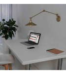 Wall lamps - Abruzzo Retro adjustable gold wall lamp Gloria ABR-KRNW-G - product 3