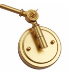 Wall lamps - Abruzzo Retro adjustable gold wall lamp Gloria ABR-KRNW-G - product 7