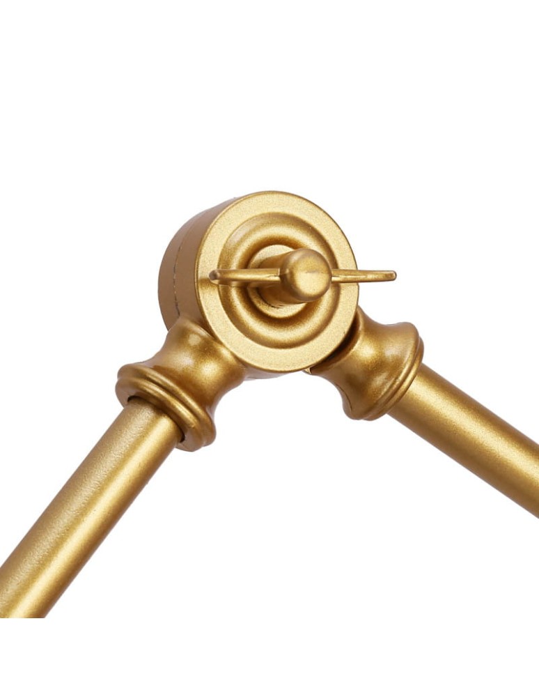 Wall lamps - Abruzzo Retro adjustable gold wall lamp Gloria ABR-KRNW-G - product kolory-swiatla.pl 10