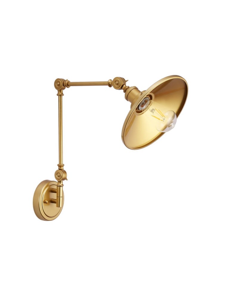 Wall lamps - Abruzzo Retro adjustable gold wall lamp Gloria ABR-KRNW-G - product kolory-swiatla.pl 14