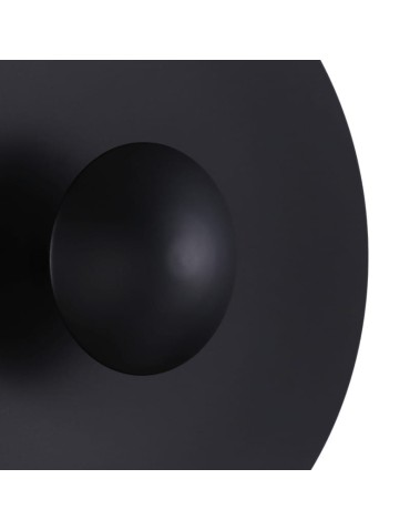 Abruzzo Wall lamp Modern Black round 45cm 12W Orzo ABR-KO12W-B - product 2