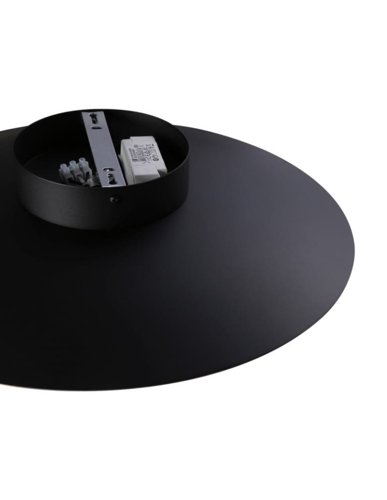 Wall lamps - Abruzzo Wall lamp Modern Black round 45cm 12W Orzo ABR-KO12W-B - product kolory-swiatla.pl 3