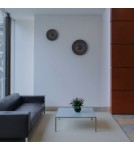 Wall lamps - Abruzzo Wall lamp Modern Black round 45cm 12W Orzo ABR-KO12W-B - product 8