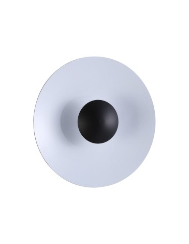 Abruzzo Modern Wall lamp White round 45cm 12W Orzo ABR-KO12W-W
