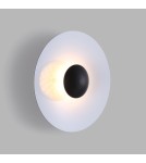 Wall lamps - Abruzzo Modern Wall lamp White round 45cm 12W Orzo ABR-KO12W-W - product 2