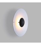 Wall lamps - Abruzzo Modern Wall lamp White round 45cm 12W Orzo ABR-KO12W-W - product 3