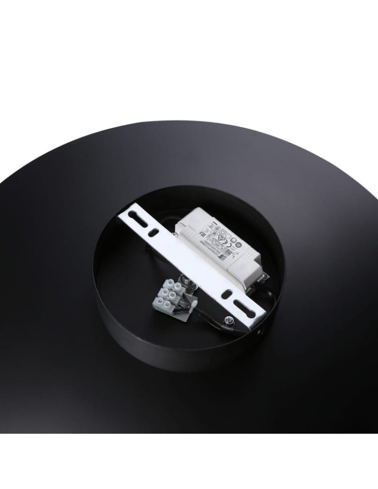 Wall lamps - Abruzzo Modern Wall lamp White round 45cm 12W Orzo ABR-KO12W-W - product kolory-swiatla.pl 7