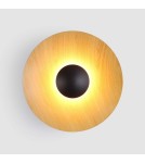 Wall lamps - Abruzzo Modern Wooden Wall lamp round 45cm 12W Orzo ABR-KO12W-WOOD - product 2