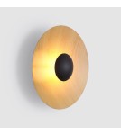 Wall lamps - Abruzzo Modern Wooden Wall lamp round 45cm 12W Orzo ABR-KO12W-WOOD - product 4