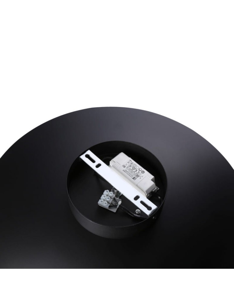 Wall lamps - Abruzzo Modern Wooden Wall lamp round 45cm 12W Orzo ABR-KO12W-WOOD - product kolory-swiatla.pl 6