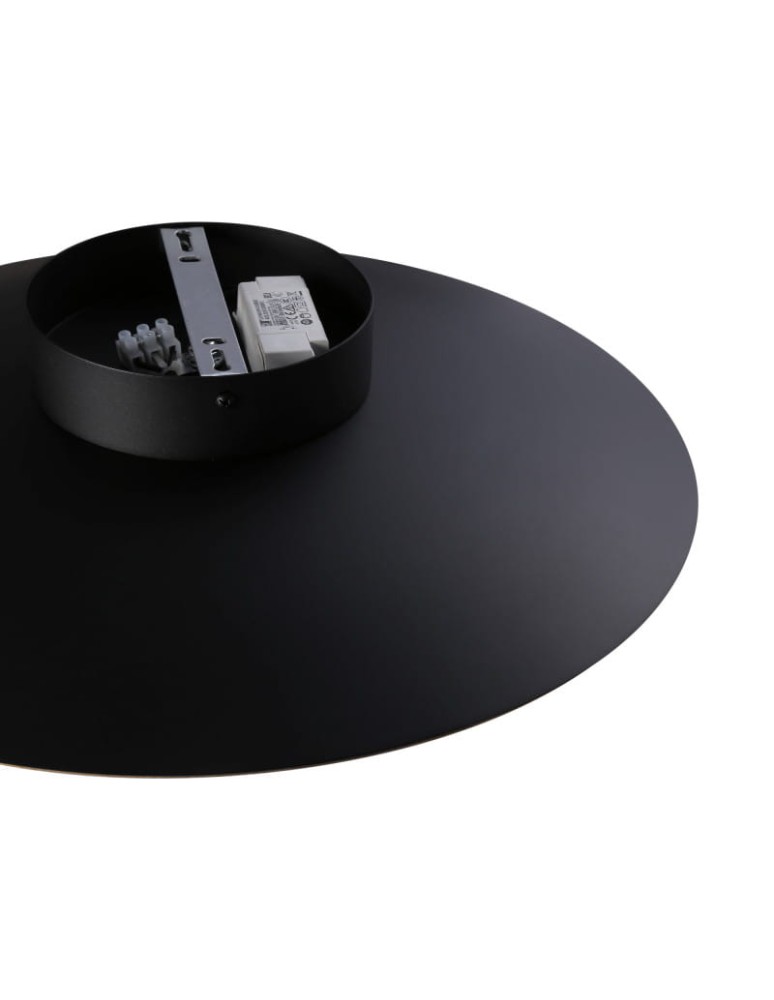 Wall lamps - Abruzzo Modern Wooden Wall lamp round 45cm 12W Orzo ABR-KO12W-WOOD - product kolory-swiatla.pl 7