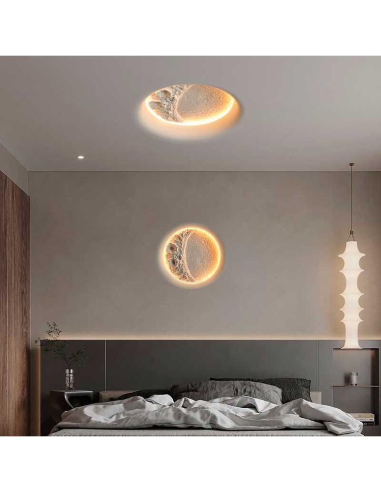 Ceiling lamps - Abruzzo Recessed Moon Plafond 30cm 8.5W Moon ABR-PWO-MOON-30CM - product kolory-swiatla.pl 5