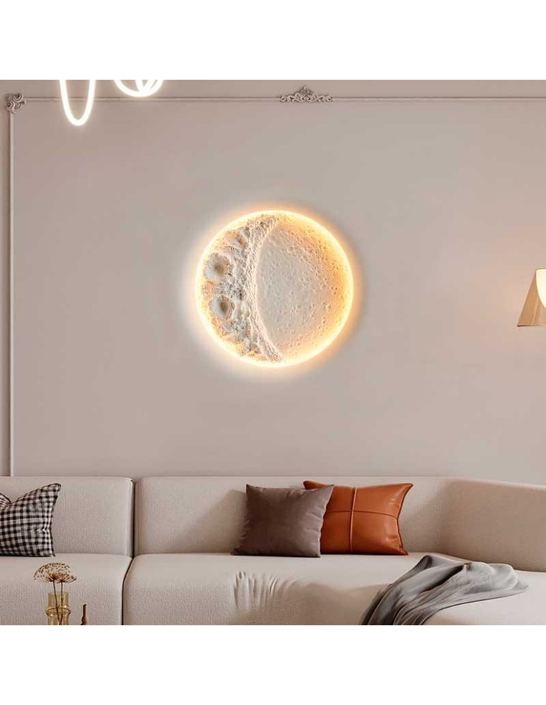 Ceiling lamps - Abruzzo Recessed Moon Plafond 30cm 8.5W Moon ABR-PWO-MOON-30CM - product kolory-swiatla.pl 6