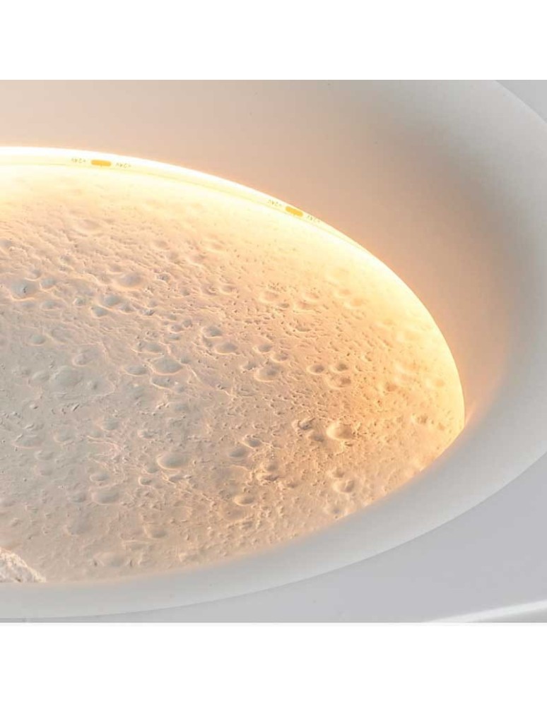 Abruzzo Plafon Księżyc Wpuszczany 60cm  17W Moon ABR-PWO-MOON-60CM