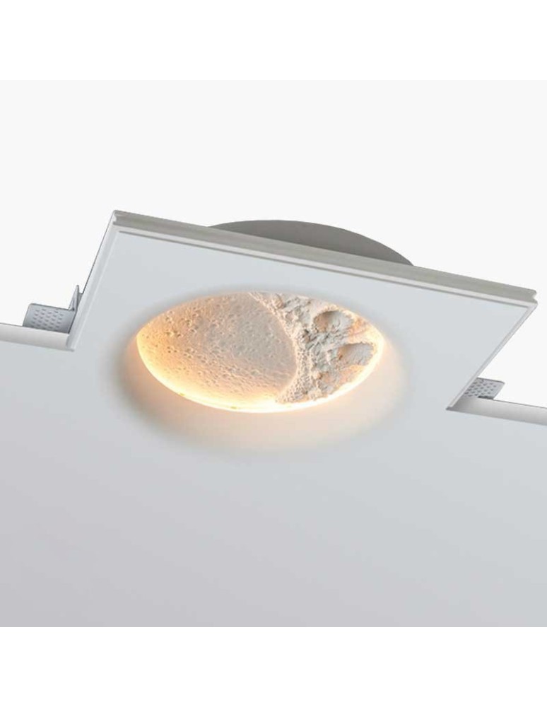 Abruzzo Plafon Księżyc Wpuszczany 60cm  17W Moon ABR-PWO-MOON-60CM