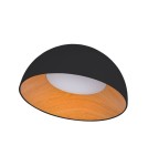 Ceiling lamps - Abruzzo Plafond Classic 24W CCT 50cm Wood-Black Piano ABR-POCC-24-B - product 1