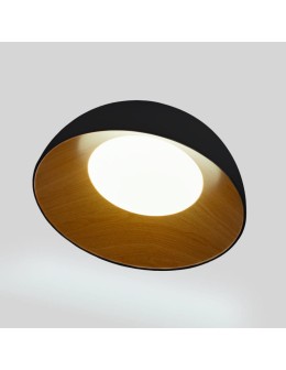 Abruzzo Plafond Classic 24W CCT 50cm Wood-Black Piano ABR-POCC-24-B - product 2
