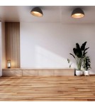 Abruzzo Plafon Klasyczny 24W CCT 50cm Drewniano-Czarny Piano ABR-POCC-24-B Abruzzo Plafon Klasyczny 24W CCT 50cm Drewniano-Czarny Piano ABR-POCC-24-B