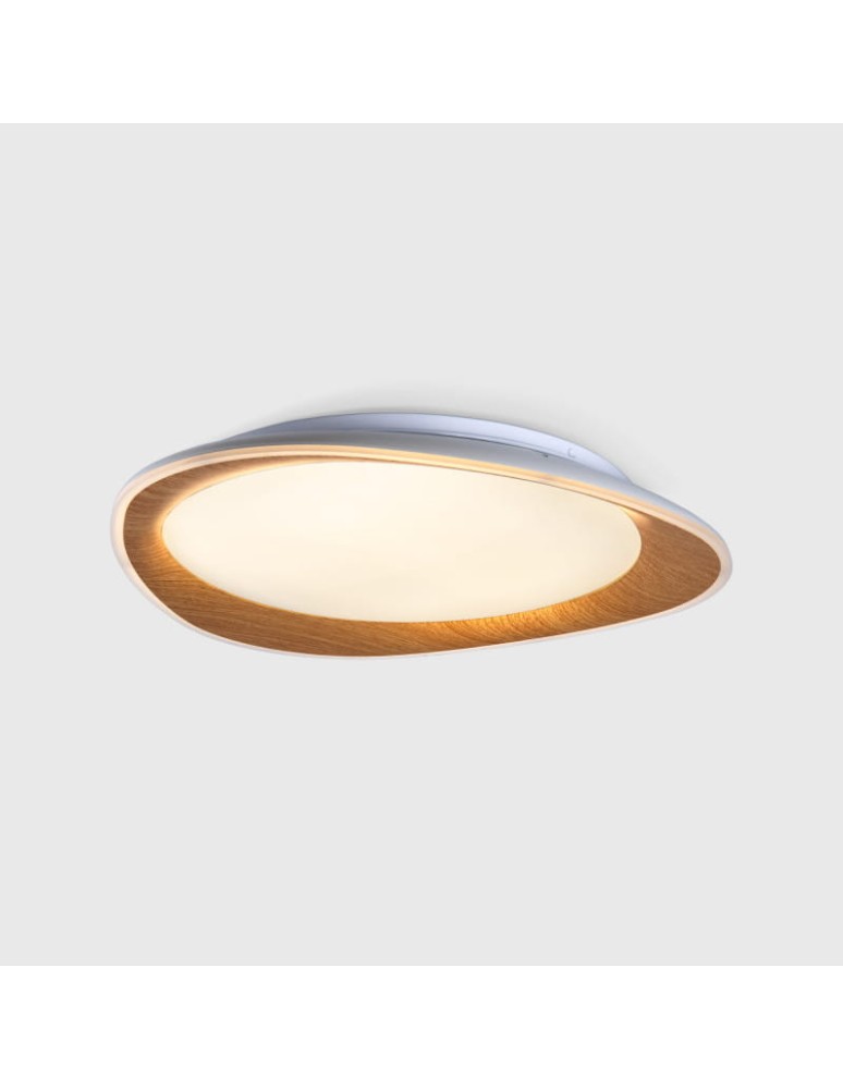 Ceiling lamps - Abruzzo Plafond Classic 24W CCT 45cm Wood-Black Piano ABR-POASY-24W - product kolory-swiatla.pl 16