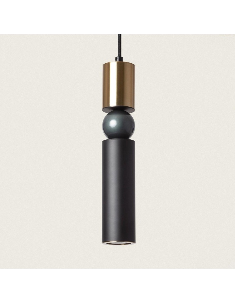 Pendant lamps - Abruzzo Tuba pendant lamp with GU10 Martini ball ABR-SZK-N - product kolory-swiatla.pl 1