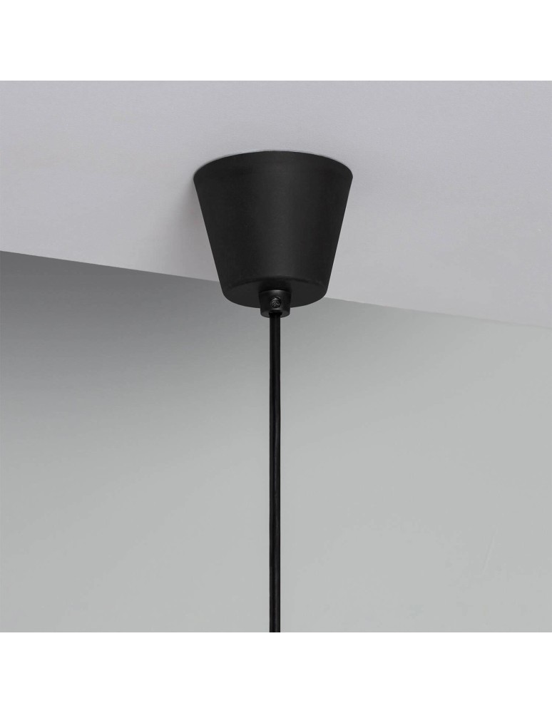 Abruzzo Lampa Wisząca kapelusz z włókna 60cm e27 Amigo ABR-LWAA-60