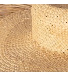 Abruzzo Lampa Wisząca kapelusz z włókna 60cm e27 Amigo ABR-LWAA-60