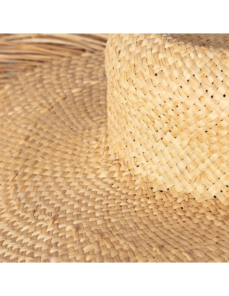 Boho pendant lamps - Abruzzo Fibre Hat Pendant Lamp 60cm e27 Amigo ABR-LWAA-60 - product kolory-swiatla.pl 6