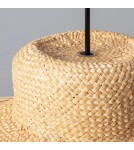 Boho pendant lamps - Abruzzo Fibre Hat Pendant Lamp 60cm e27 Amigo ABR-LWAA-60 - product 7