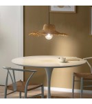 Abruzzo Lampa Wisząca kapelusz z włókna 60cm e27 Amigo ABR-LWAA-60