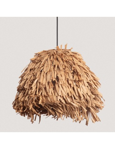 Abruzzo Bamboo Pendant Lamp 35cm E27 Raffia ABR-LWNRR
