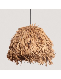 Abruzzo Lampa Wisząca bambusowa 35cm E27 Raffia ABR-LWNRR