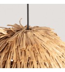 Boho pendant lamps - Abruzzo Bamboo Pendant Lamp 35cm E27 Raffia ABR-LWNRR - product 3