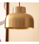Abruzzo Lampa Wisząca złota E27 25cm Goldi ABR-LWG25