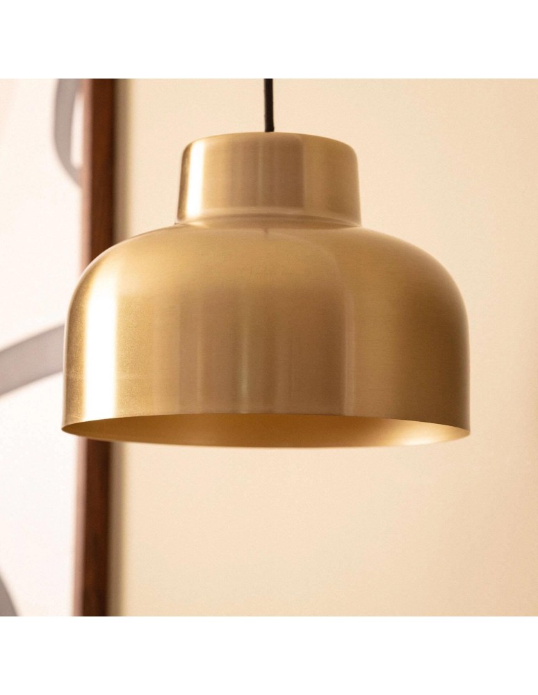 Abruzzo Lampa Wisząca złota E27 25cm Goldi ABR-LWG25