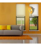 Floor lamps - Abruzzo Floor lamp standing gold grey Dome E27 Versali ABR-LPV-G - product 2